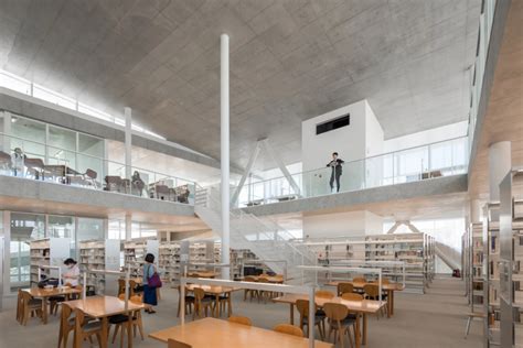 Japan Womens University Library By Kazuyo Sejima