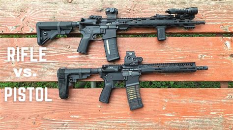 Ar15 Rifle Vs Ar15 Pistol The Basics Which One Is Best Aro News