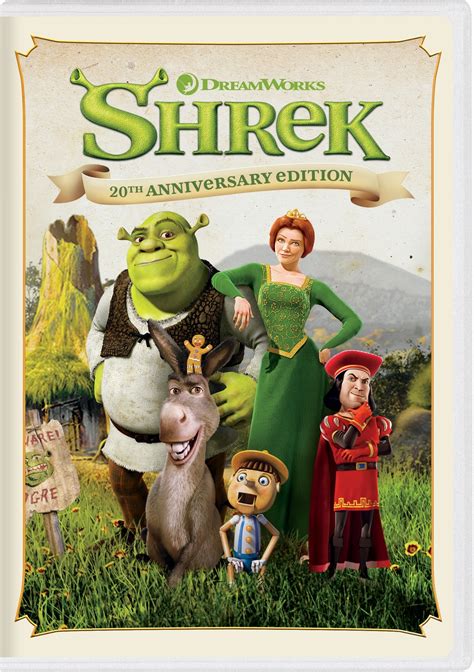 Shrek 20th Anniversary Edition Dvd