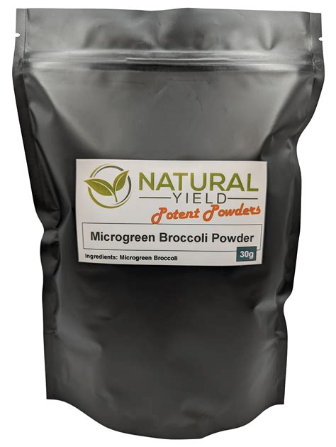 Microgreen Broccoli Powder Cancer Fighting Concentrate