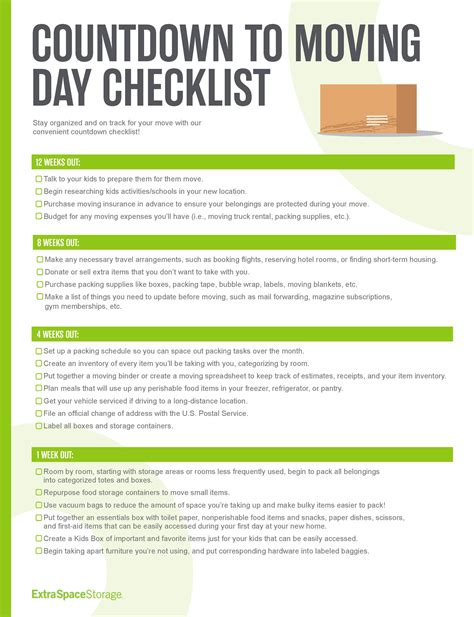 Moving To Do List Template