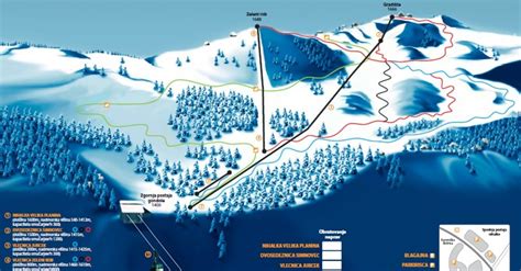 Bergfex Mapa Stoków Velika Planina Mapa Panoramiczna Velika Planina