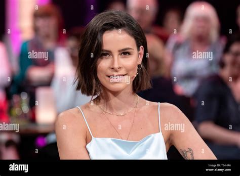 26 April 2019 Saxony Leipzig The Singer Lena Meyer Landrut Recorded