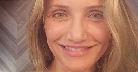 Cameron Diaz Without Makeup Fall 2015 Popsugar Beauty