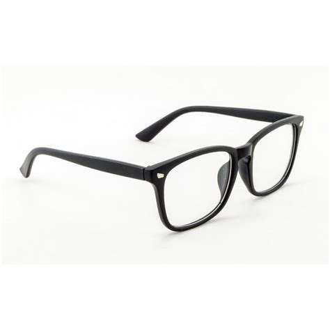 Retro Clear Lens Eye Glasses Non Prescription Black