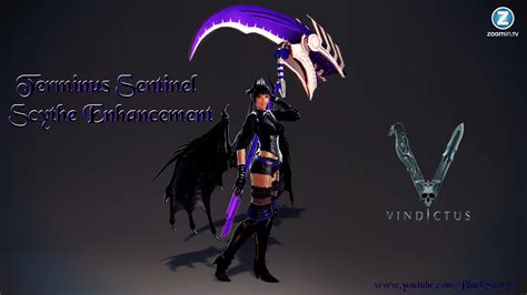 Vindictus 12 Terminus Sentinel Scythe Enhancement Avatar Shop Youtube