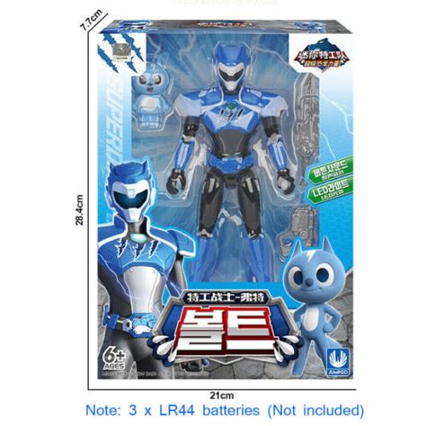 Miniforce Super Dino Power Bolt Volt Ranger Led Toy Action Figure Ebay