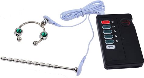 Sex Elektrostimulation Kit Metall Elektro Schock Penis Plug Harnröhren Dilatator Stimulator Und