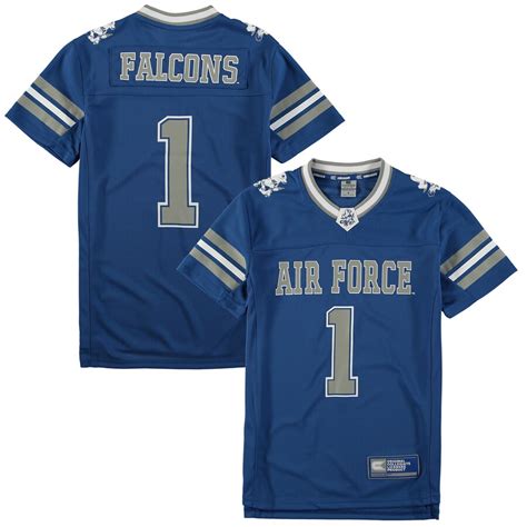 Colosseum Air Force Falcons Youth Royal Hail Mary Ii Football Jersey
