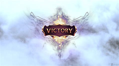 Download Victory Video Game League Of Legends Hd Wallpaper By Zembii