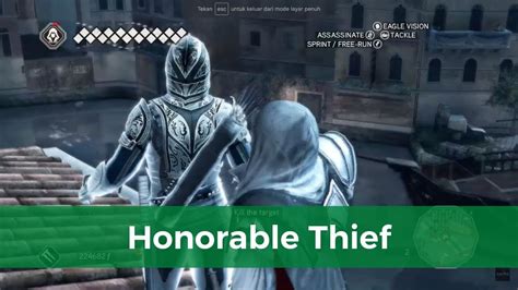 Assassin S Creed Ii Assassination Contract Honorable Thief No