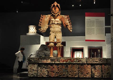 El Templo Mayor vestigio de la cultura azteca en la Ciudad de México En México