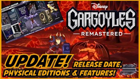 Gargoyles Remastered Is Coming Soon Release Date Physical Editions New Graphics And Features