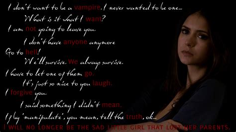 Vampire Diaries Love Quotes Damon Elena The Best Quotes From The