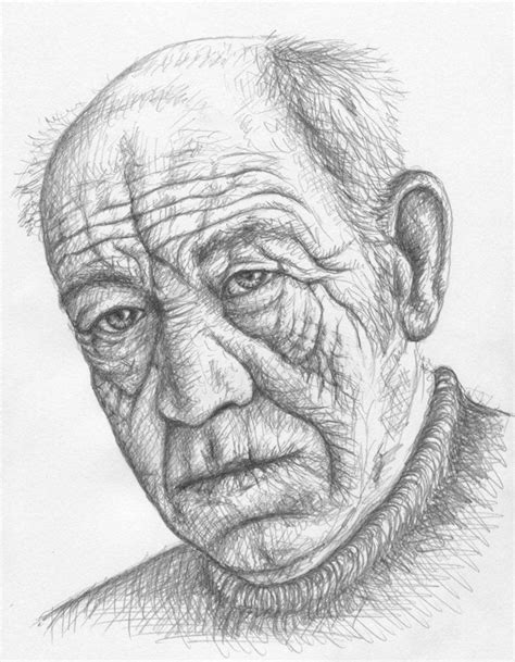 Old Man By Artsanddogs On Deviantart Old Man Portrait Old Faces