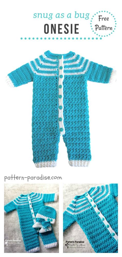 Baby Onesie Free Crochet Pattern Cool Creativities