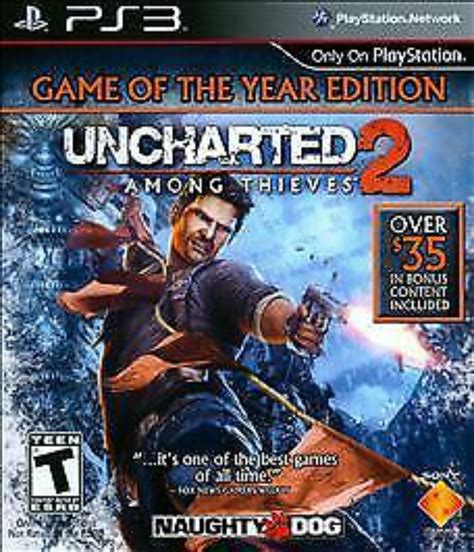Ps3 Uncharted 2 Among Thieves Game Of The Year Edition Gamershousecz
