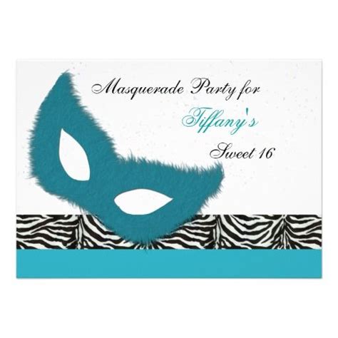 sweet 16 masquerade party invitation zazzle sweet 16 masquerade masquerade party