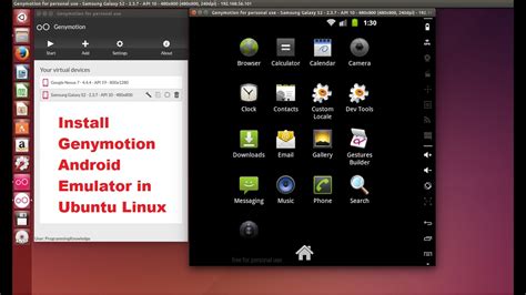 How To Install Genymotion Android Emulator In Ubuntu Linux