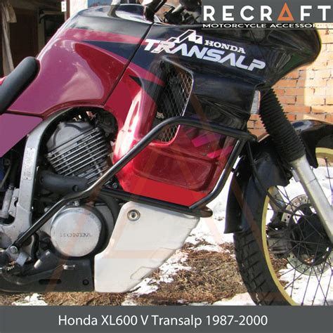 Honda XL400/600 V Transalp 1987-1999 Crash Bars Engine Guard Frame Protector | Engineering ...