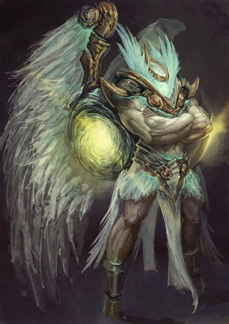 Angel Concept By Nastyj On Deviantart Monstros Anjos Celestial