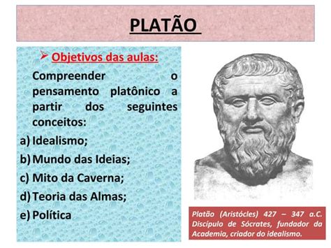 Aulas De Filosofia Platão Ppt