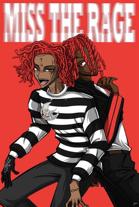 Trippie Redd X Playboi Carti ‘miss The Rage Poster Defining