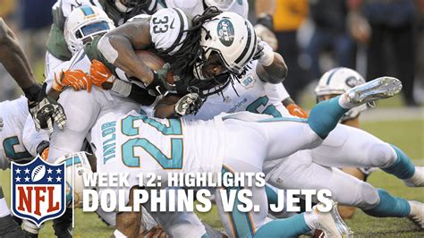 Dolphins Vs Jets Week 12 Highlights Nfl Youtube