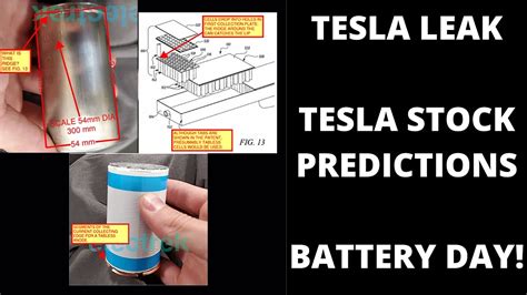 Tesla Leak Tesla Stock Predictions Battery Day Sept YouTube