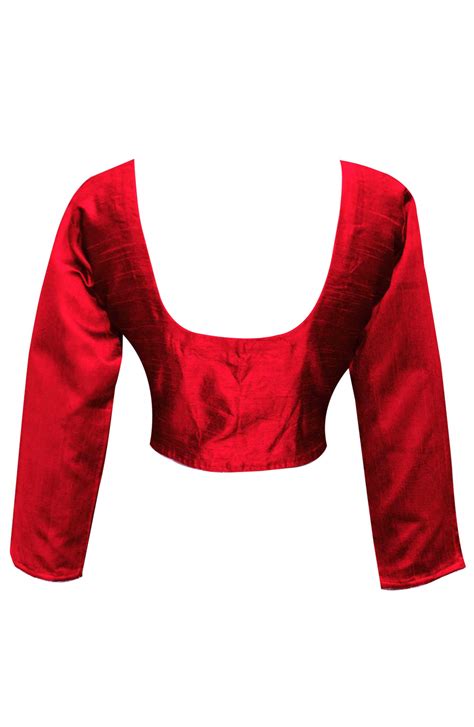 Raw Silk Saree Blouse Choli Tops Ideal For Contrast Ready Made Blouses Wedding Shops In Ilford