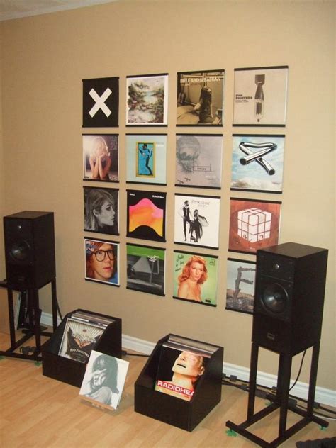 How To Display Vinyl Records Records On Walls