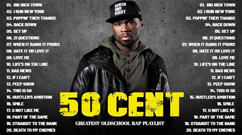 50 Cent Greatest Hits Full Album 2023 Top Best Rap Songs Of 50 Cent