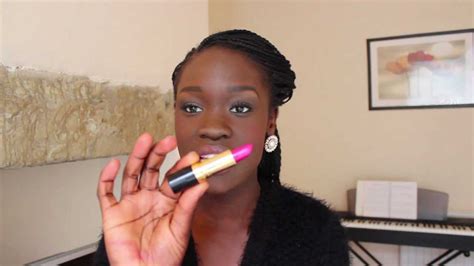 Hot Pink Lipsticks For Dark Skin Live Demo Try On Sleek Mystic