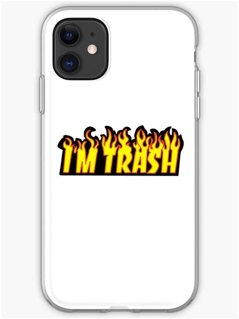 Im Trash Trasher Inspired Logo Iphone Case And Cover By Shadowlovr