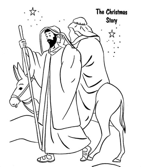 Religious Christmas Coloring Pages For Kids At Getdrawings Free Download