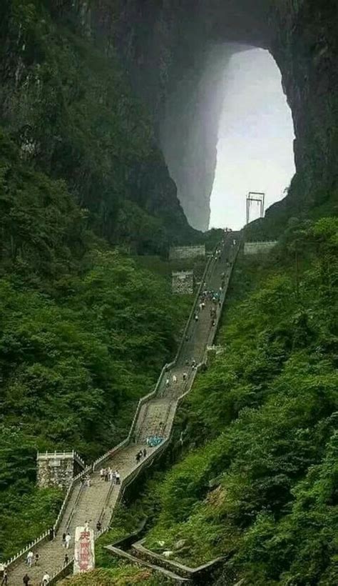 Chinas Stairway To Heaven Travel Around The World Beautiful