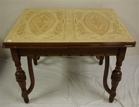Begin by checking to see how much silverware you actually have. Gold and brown enamel top table. | Enamel top tables ...