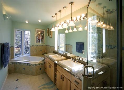 About half the size of a traditional tub, a corner tub efficiently fills that awkward corner space, and can work as. Master Bathroom, Corner Tub, Corner Shower, Germantown ...