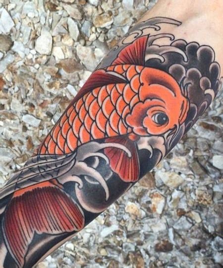 40 Koi Fish Tattoo Design Ideas And Meaning The Trend Spotter