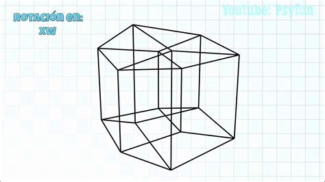 Cubo En 4d RotaciÓn En 4 Dimensiones Hipercubo Teseracto Youtube