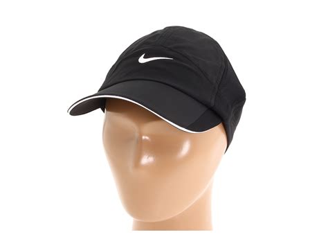 Nike Feather Light Cap In Black Blackblackblackwhite Lyst