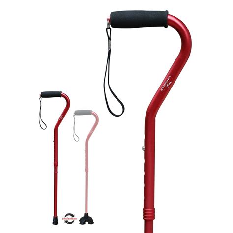 Kinggear Adjustable Cane For Men And Women Lightweight And Stu