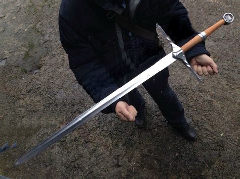 The Witcher Geralts Steel Sword High Quality Duralumin Etsy