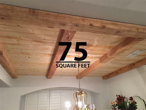 75 Sqft Shiplap No Lap Boards Thin Wallceiling Wood Premium Pine