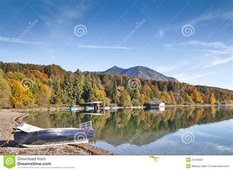 Walchensee Stock Image Image Of Nature Germany Mountain 21216901