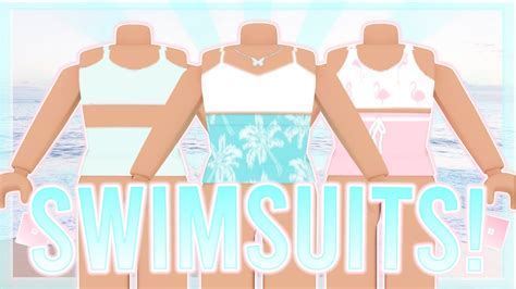 10 Aesthetic Swimsuit Codes For Roblox Thedailyrose Youtube