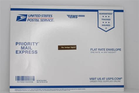 Usps Priority Express Flat Rate Envelope Usa Shipping Address Only Item