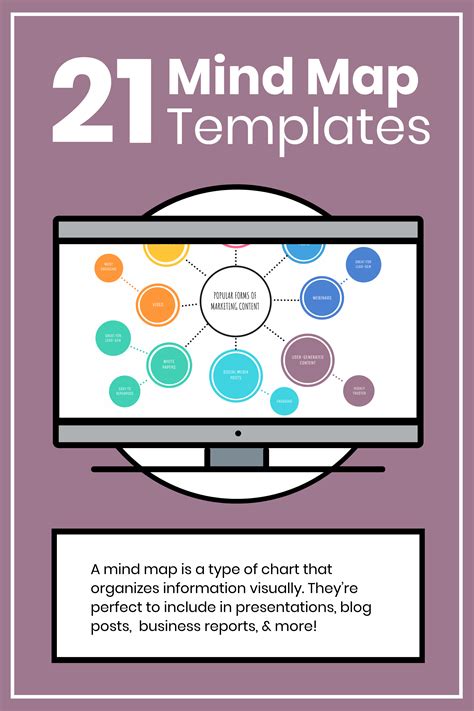 In This Guide Ill Share A Bunch Of Creative Mind Map Templates You