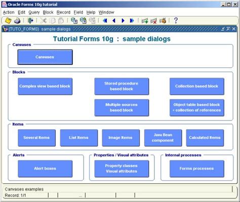 Oracle Forms 10g Demos Tips And Techniques
