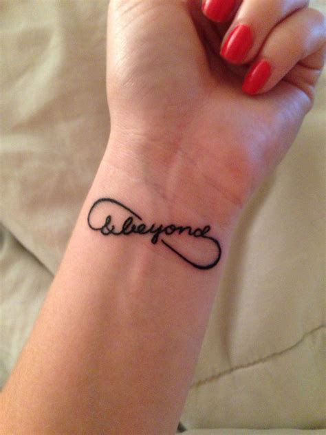 Infinity And Beyond Tattoo Tattoos Pinterest Infinity Tattoo And
